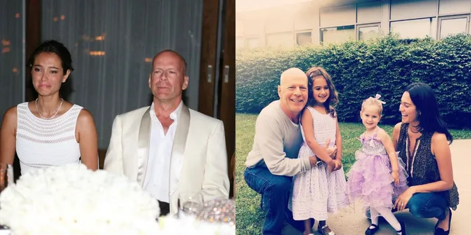 Emma Heming Wills Ungkap Selalu Berikan Dukungan Kepada Bruce Wills Yang Kini Mengidap Demensia: "I Love You Till It Hurts"
