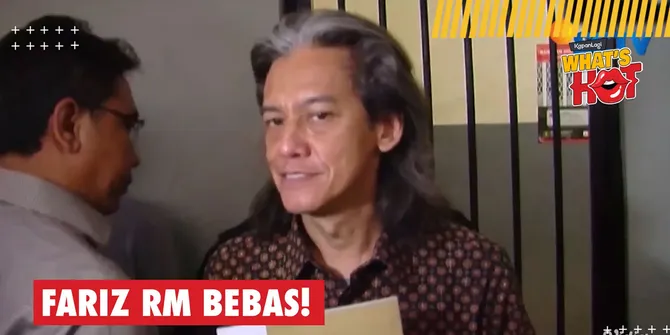 Fariz RM Bebas Dari Tahanan, Tobat Setelah 4 Kali Tertangkap dan Dihukum 1 Tahun Penjara