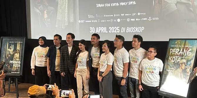 Film 'PERANG KOTA' Segera Tayang, Jerome Kurnia Ditawari Sebelum Film Ini Memiliki Judul