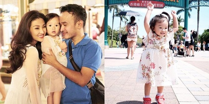 FOTO: Cute! Gaya Thalia Anak Ruben & Sarwendah Saat Pakai Seragam