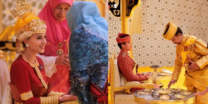 Foto-foto Pernikahan, Profil dan Agama Anisha Rosnah yang Baru Dinikahi Pangeran Abdul Mateen dengan Mahar Rp11,7 Juta