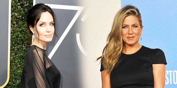 [FOTO] Hadir di 1 Acara, Benarkah Angelina Jolie Sengaja Hindari Jennifer Aniston?