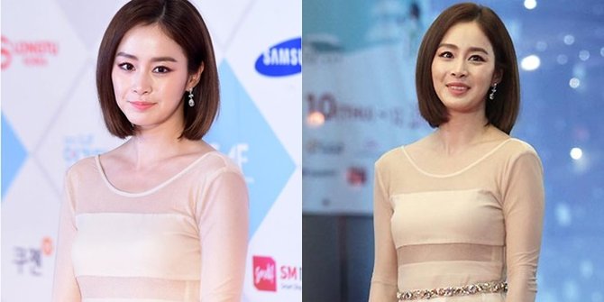 FOTO Kim  Tae  Hee  Ketahuan Pakai Gaun  Pernikahan  Putih 