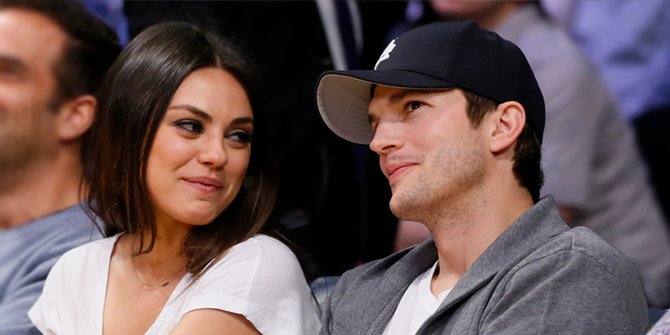 [FOTO] Mila Kunis dan Ashton Kutcher Tertangkap Kencan Tanpa Anak