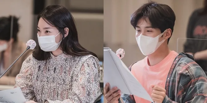 Foto Perdana Kebersamaan Shin Min Ah dan Kim Seon Ho, Siap Jadi Dimple Couple