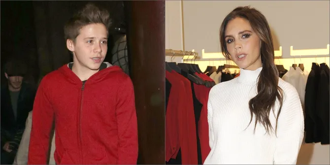 [FOTO] Saat Brooklyn dan Victoria Beckham Mesra Seperti Pacaran