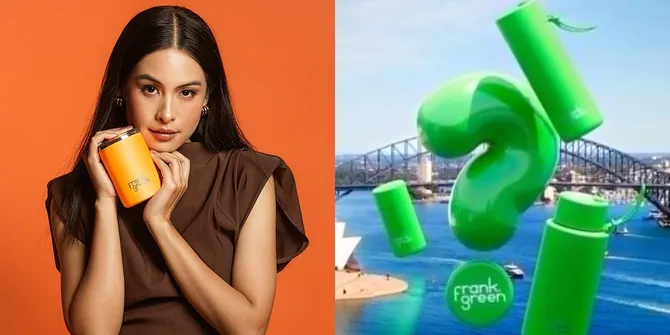 From Australia to Indonesia! frank green Hadir Membawa Sustainable Lifestyle ke Jakarta, Maudy Ayunda Jadi Wajahnya