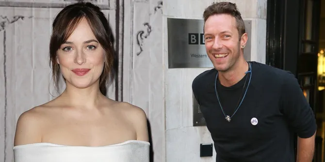 Gandeng Mesra Dakota Johnson, Chris Martin Ketemu 2 Mantan Sekaligus