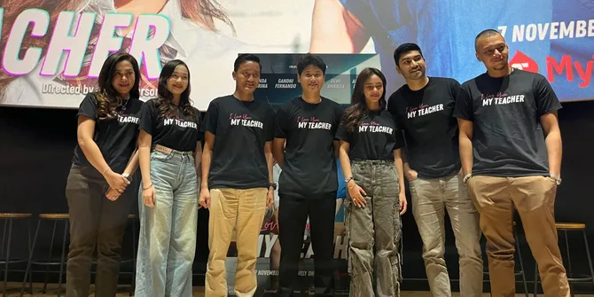 Gandhi Fernando & Dianda Sabrina Bintangi Drama Vertikal 'I LOVE YOU MY TEACHER'