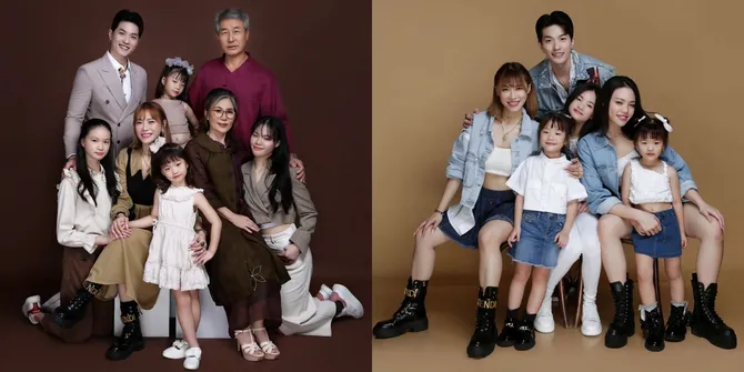 Ganteng Sendiri di Rumah, 7 Potret Lee Jeong Hoon Bareng Istri dan 4 Anak Perempuannya