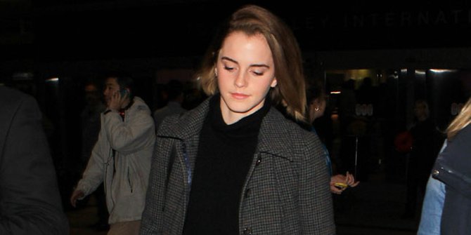 Ganti Gaya Rambut  Ombre Emma Watson  Kini Makin Cantik 