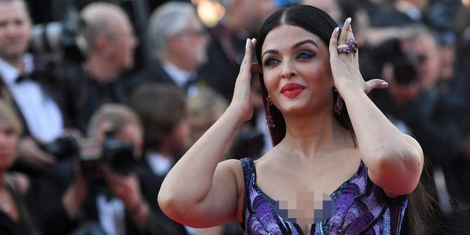 Gaun Cantik Ini Membuat Aishwarya Rai Bak Kupu-Kupu di Cannes 2018