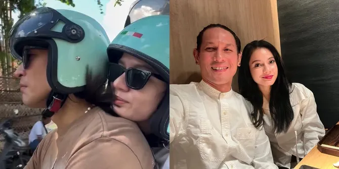 Gaya Pacaran Green Flag Ala Chef Juna & Citra Anidya, Romantis Pasangkan Helm dan Keliling Bonceng Motor