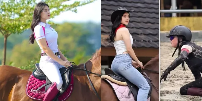 Gegara Hobi Berkuda, Model & Selebgram Lunna Stevannya Bisa Turun Berat Badan 40kg
