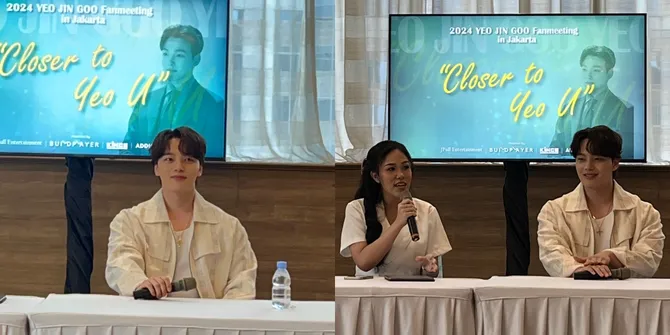Gelar Konferensi Pers Jelang Fanmeeting Closer to Yeo U in Jakarta, Ternyata Ini yang Dirasakan Yeo Jin Goo Selama di Indonesia