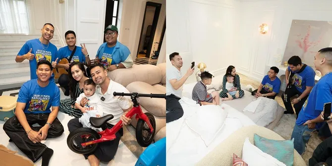 Genap 2 Tahun, 9 Potret Seru Kejutan Ultah Rayyanza yang Dibangunin RAN Pakai Lagu - Dapat Banyak Hadiah