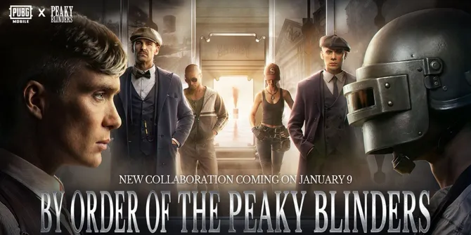 Gokil! PUBG MOBILE Resmi Kolaborasi dengan PEAKY BLINDERS
