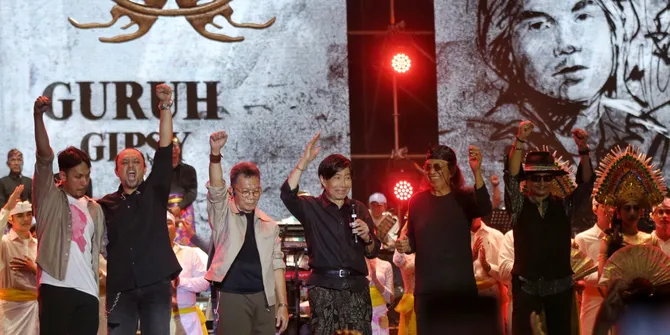 Guruh Gipsy Akhirnya Getarkan Panggung Synchronize Fest 2025 Usai 50 Tahun Vakum
