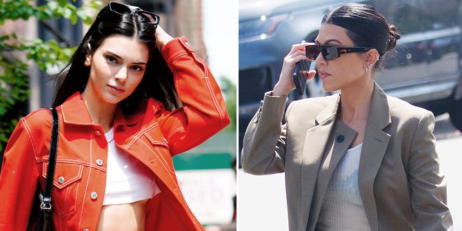 Hadiri Undangan Pesta Kendall Jenner Kourtney Kardashian