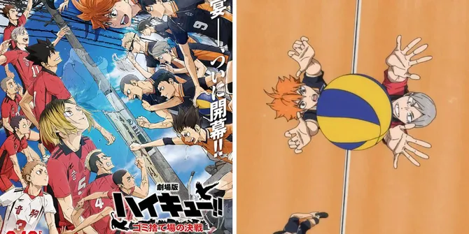 'HAIKYUU!! DUMPSTER BATTLE' Tayang di Bioskop Indonesia, Intip Tanggal Rilisnya