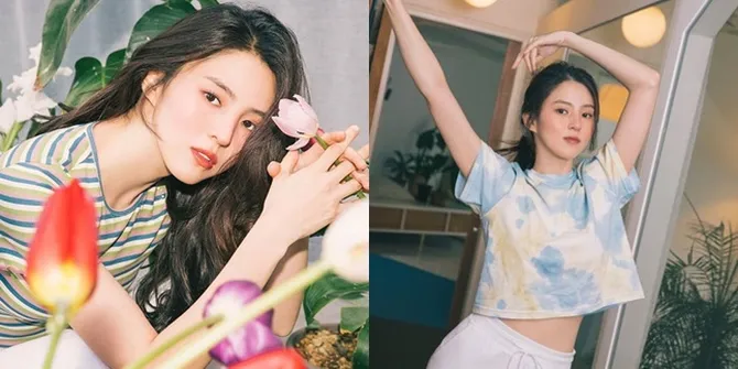 Han So Hee Pancarkan Pesona Cantik dan Hangat di Pemotretan Musim Semi BARREL