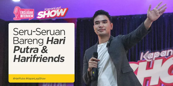 Hari Putra di KapanLagi Show, Ceritakan Pembuatan Lagu Zapin Hati Melayang