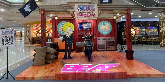 Honda BeAT X One Piece Tahilalats Hadir di Surabaya: Sapa Pencinta Anime