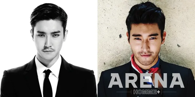 Choi Siwon  Idola Korea Ini Ganteng-Ganteng Berkumis 