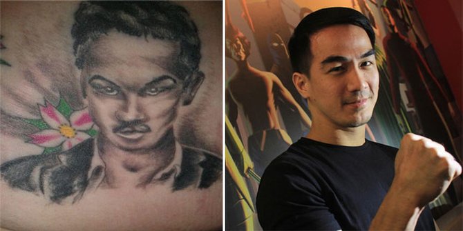 Idolakan Joe Taslim Penggemar Menato Perutnya KapanLagi com