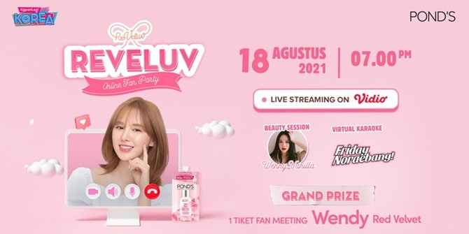 Ikuti Keseruan KAPANLAGI KOREA x POND'S REVELUV ONLINE FAN PARTY Malam Ini
