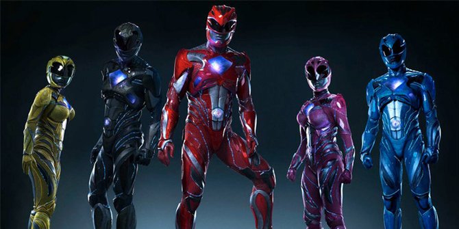 Inikah Tampilan Zord Ranger  Merah di Film Reboot POWER  