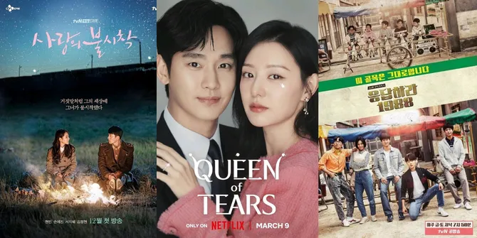 Inilah 10 Daftar Drama tvN Dengan Rating Tertinggi, Ada Drama Terbaru QUEEN OF TEARS!