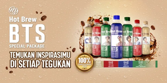 Inovasi Kopi Siap Minum BTS Hot Brew Coffee Kini Hadir di Indonesia