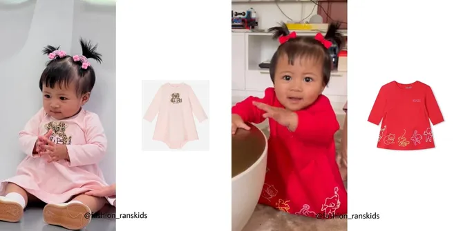 Intip Harga Dress Lily Anak Nagita Slavina dan Raffi Ahmad, yang Ditaksir Jutaan Rupiah