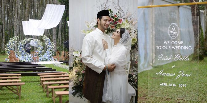 Intip Persiapan Pernikahan Ammar Zoni Dan Irish Bella Di