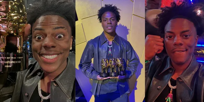 IShowSpeed Dominasi The Streamer Awards 2024 dengan Tiga Piala di Malam Penghargaan di Los Angeles