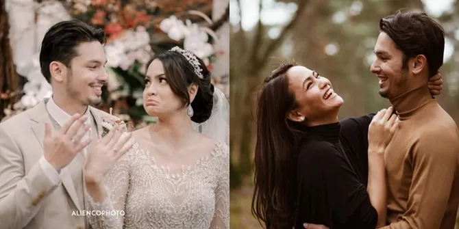 Jadi Pengantin Baru - Pamit dari 'SUARA HATI ISTRI', Ini 8 Potret Kemesraan Ghea D'Syawal Bareng Suami