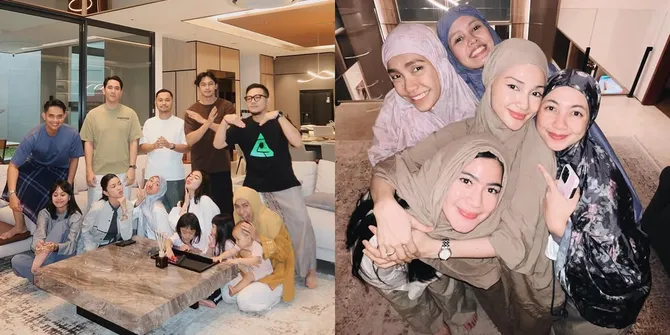 Jadi Tuan Rumah, 6 Potret Felicya Angelista dan Caesar Hito Ikut Buka Puasa Bersama Sahabat Muslim - Sediakan Tempat Salat