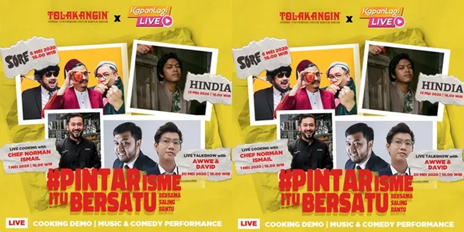 Jadwal Live Performance KapanLagi Live, Tayang Setiap Rabu Sore Jelang Buka Puasa: Ada Sore Band sampai Hindia
