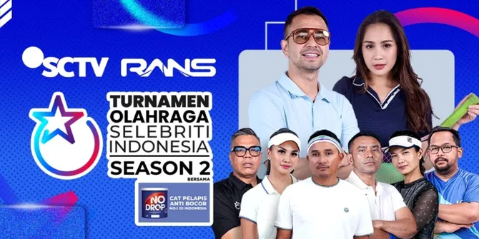 Jadwal Pertandingan Turnamen Olahraga Selebriti (TOSI) Season 2 Hari Minggu 28 Januari 2024