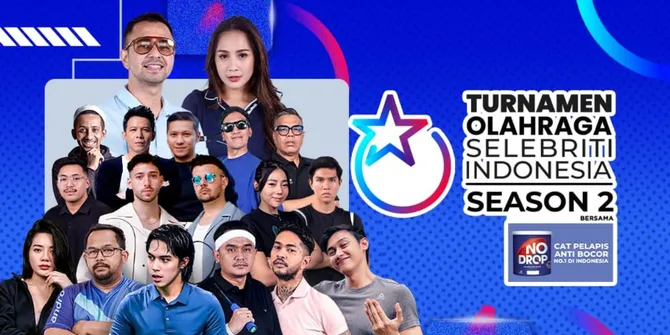 Jadwal Pertandingan Turnamen Olahraga Selebriti Indonesia Season 2 (TOSI) 14 Januari 2024, Nonton Live di SCTV &#38; Vidio