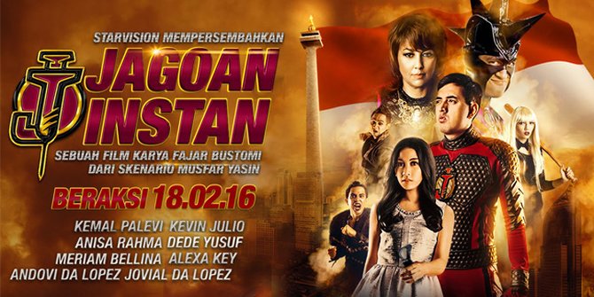 'JAGOAN INSTAN' Menguat di Tengah Lesunya Pendapatan Film 