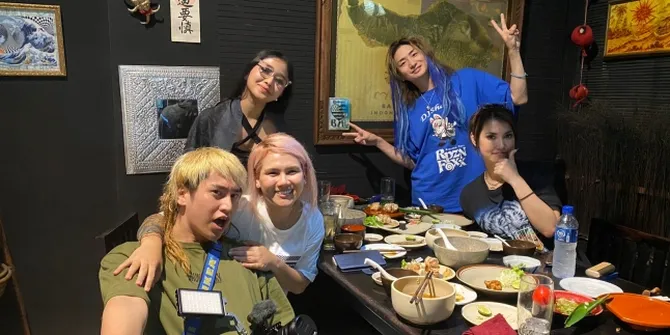 Jalani Aksi Sosial Bareng DJ Shacho dan Miyabi, Evelyn Nada Anjani Ingin Fokus Beramal di Bulan Ramadan