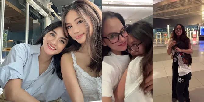 Jasmine Abeng Pulang ke Indonesia, Begini 7 Potret Ririn Ekawati dan Anak Kangen-kangenan