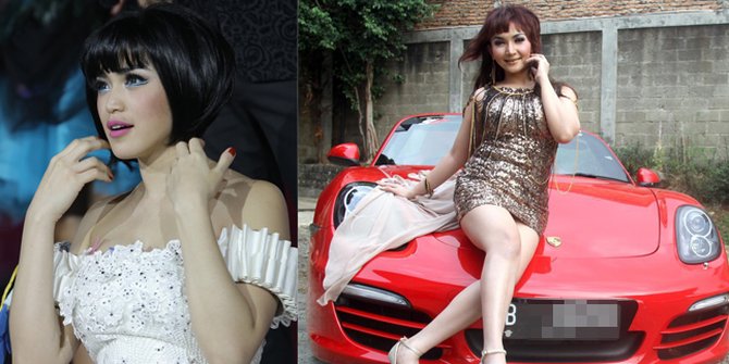  Jessica  Iskandar  Numpang Pose di Depan Mobil  Mahal Roro 