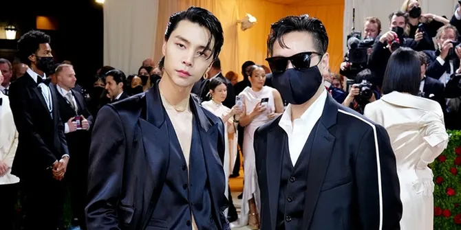 JOHNNY NCT Hadiri Acara Penggalangan Dana 'Met Gala'
