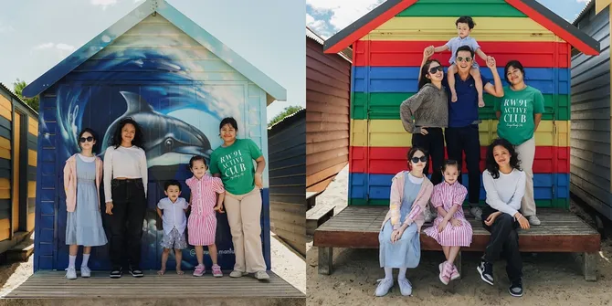 Kabarnya Uang Jajan Anak 1 Juta Sehari, Ini Potret Kelima Putra Putri Ussy Sulistiawaty yang Good Looking Semua