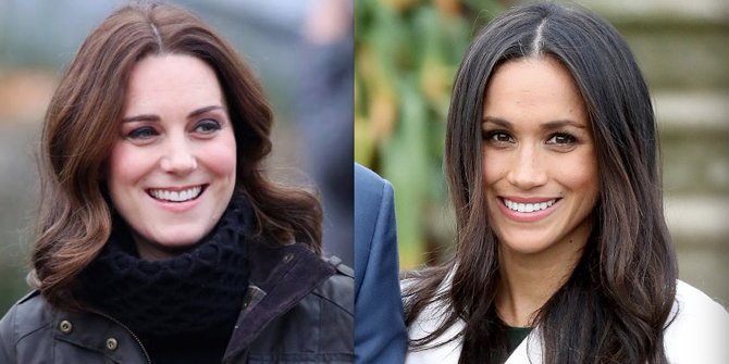 Kate Middleton & Meghan Markle Kembaran Sepatu, Keren Mana?