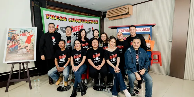 Keanu Agl Pertama Kali Menjadi Pemeran Utama, Bersama Comeback-nya Rieke Diah Pitaloka lewat Film Komedi Aksi "Agen +62"