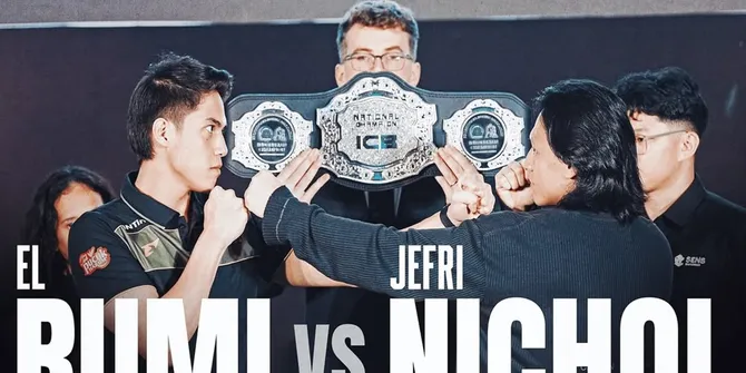 Kemenangan Cepat El Rumi Atas Jefri Nichol di Superstar Knockout, Sabet Gelar Juara di Ronde Pertama
